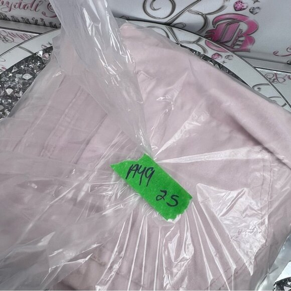 Jones New York jeans Lexington skinny crop Light Pink Straight Leg Jeans - Picture 10 of 11